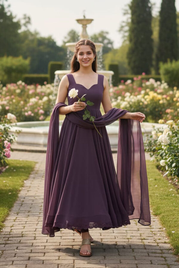 Grape Purple Gorget Maxi